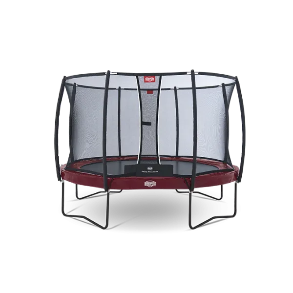 Батут BERG Elite+ Regular Red 330 із захисною сіткою Safety Net T-series 330