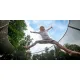 Батут BERG Grand Champion Grey із захисною сіткою Safety Net Deluxe