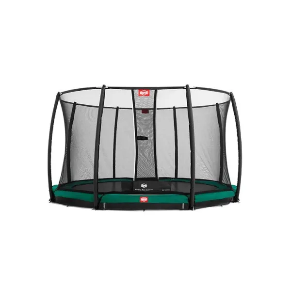 Батут Berg InGround Champion Grey 430 см із захисною сіткою Safety Net Comfort (InGround)