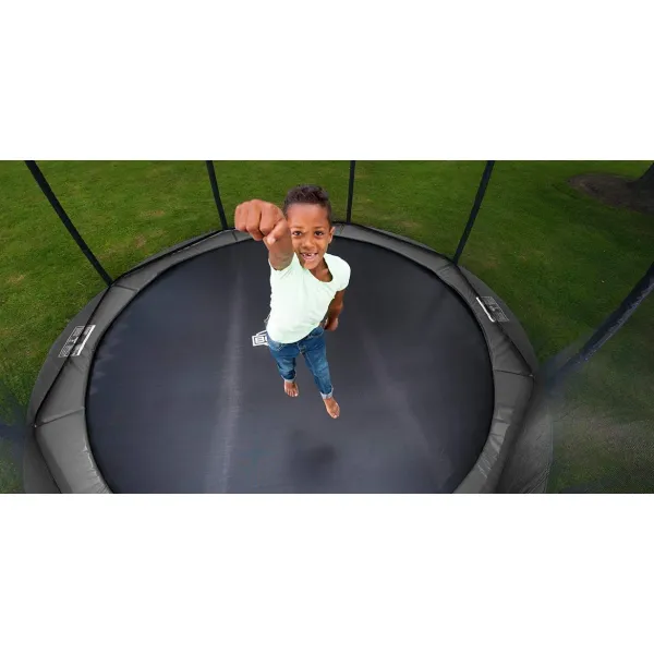 Батут Berg InGround Champion Grey 430 см із захисною сіткою Safety Net Comfort (InGround)