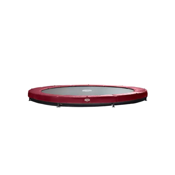 Батут Berg InGround Elite Grey 430 см із захисною сіткою Safety Net Deluxe