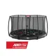 Батут Berg InGround Elite Grey 430 см із захисною сіткою Safety Net Deluxe