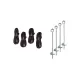 Батут Berg InGround Elite Grey 430 см із захисною сіткою Safety Net Deluxe