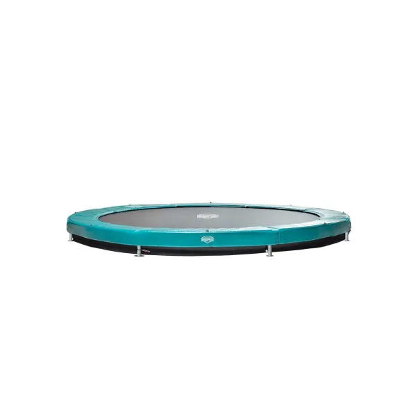Батут Berg InGround Elite Grey 430 см із захисною сіткою Safety Net Deluxe