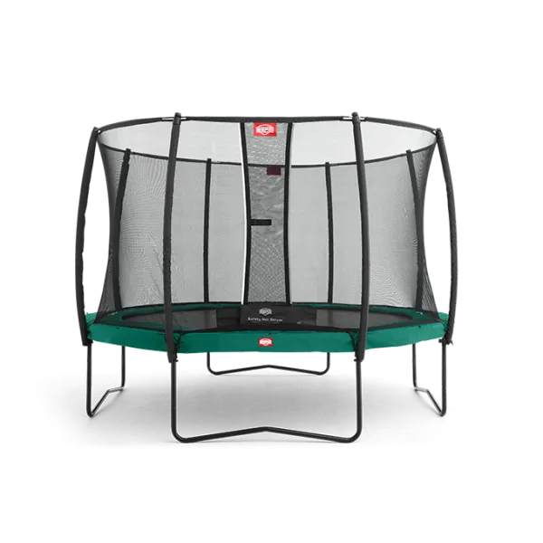 Батут Berg Champion Grey 430 см із захисною сіткою Safety Net Deluxe
