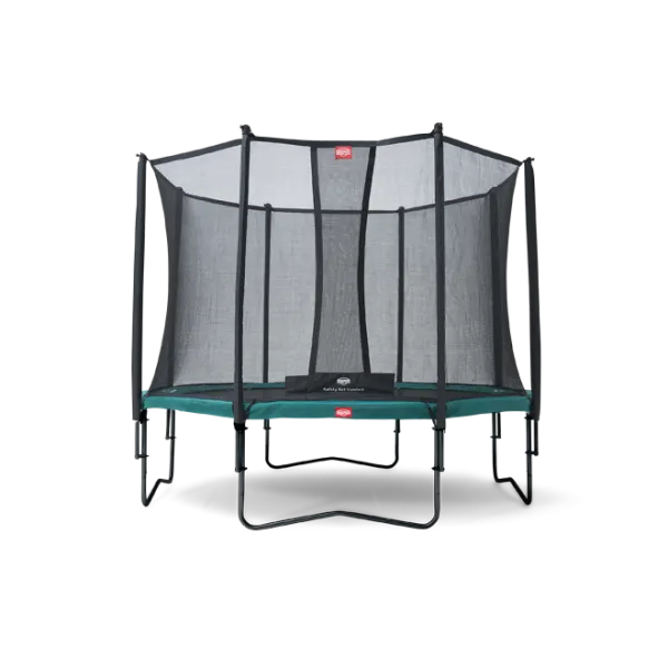 Батут Berg Champion Grey 430 см із захисною сіткою Safety Net Deluxe