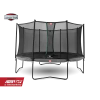 Батут Berg Champion Grey 430 см із захисною сіткою Safety Net Comfort