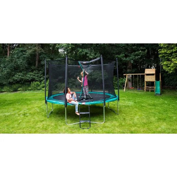 Батут BERG Favorit Regular 200 Grey із сіткою Safety Net Comfort