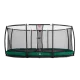 Батут BERG InGround Grand Champion Grey із захисною сіткою Safety Net Deluxe