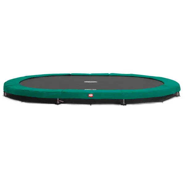 Батут BERG InGround Grand Champion Grey із захисною сіткою Safety Net Deluxe