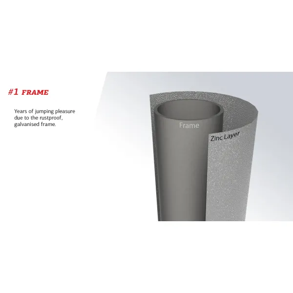 Батут Berg InGround Favorit 270 см із захисною сіткою Safety Net Comfort InGround