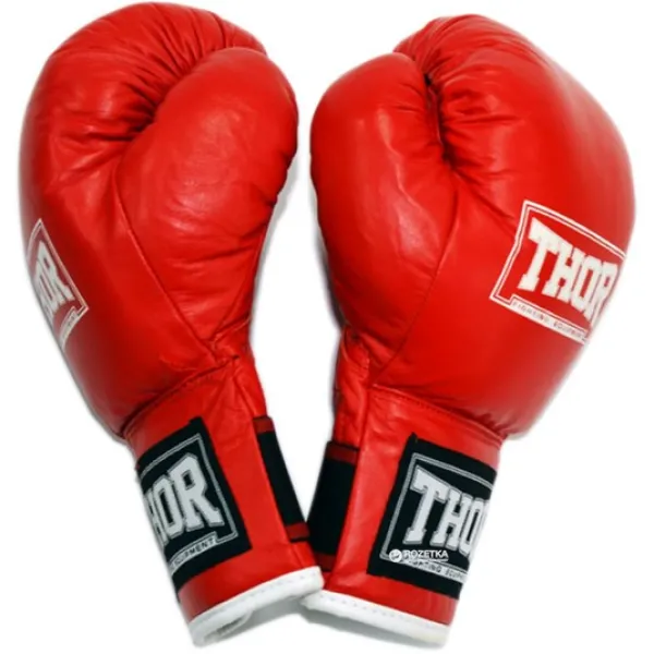 Боксерские перчатки Thor Junior 513 PU Red 10 унций Red