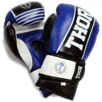 Боксерские перчатки Thor Thunder PU 14 oz Blue