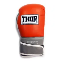 Боксерские перчатки Thor Ultimate PU 14 oz Orange-Grey