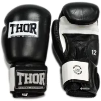 Боксерские перчатки Thor Sparring PU 14 oz Black-White