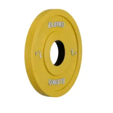 Олимпийский диск Eleiko для соревнований и тренировок 1,5 кг цветной 124-0015R