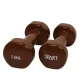 Гантель Rising виниловая DB2113-1Blue 2 х 1 кг