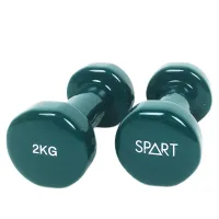 Гантель Rising виниловая DB2113-2Green 2 х 2 кг