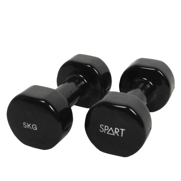 Гантель Rising виниловая DB2113-1Blue 2 х 1 кг