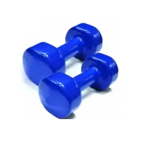 Гантель Rising виниловая DB2113-2,5Blue 2 х 2,5 кг