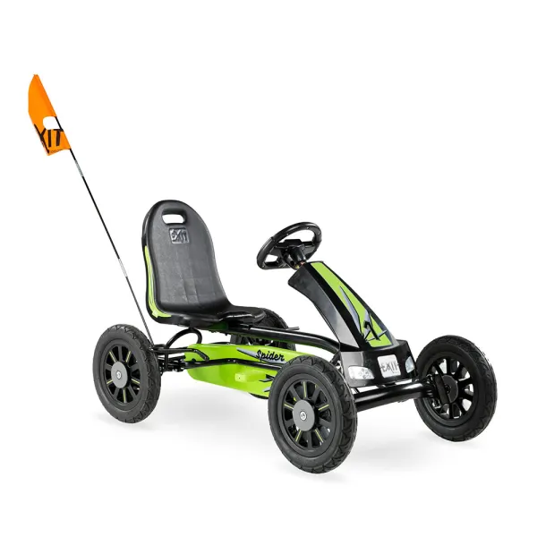 Веломобіль EXIT Spider green/black