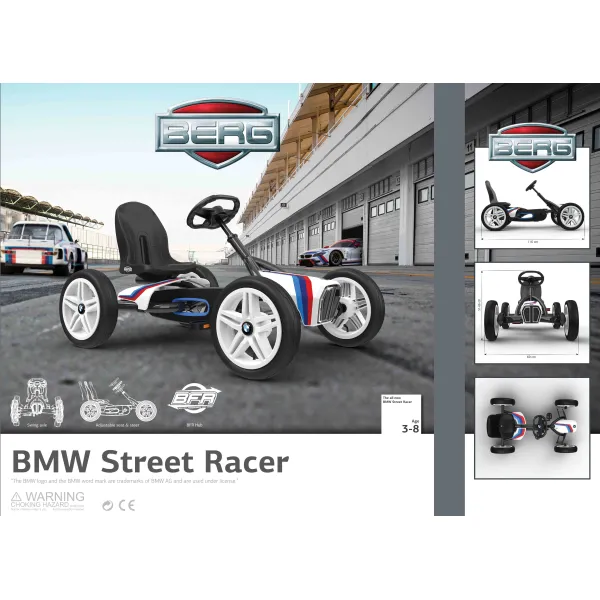 Веломобіль BERG BMW Street Racer
