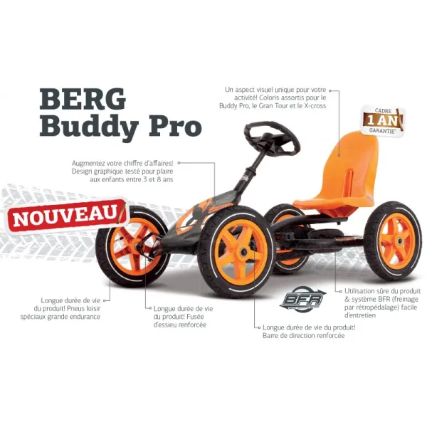 Веломобіль BERG Buddy Pro