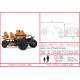 Веломобіль BERG GranTour F Off road 4-seater
