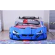 Ліжко у вигляді машини BMW синє