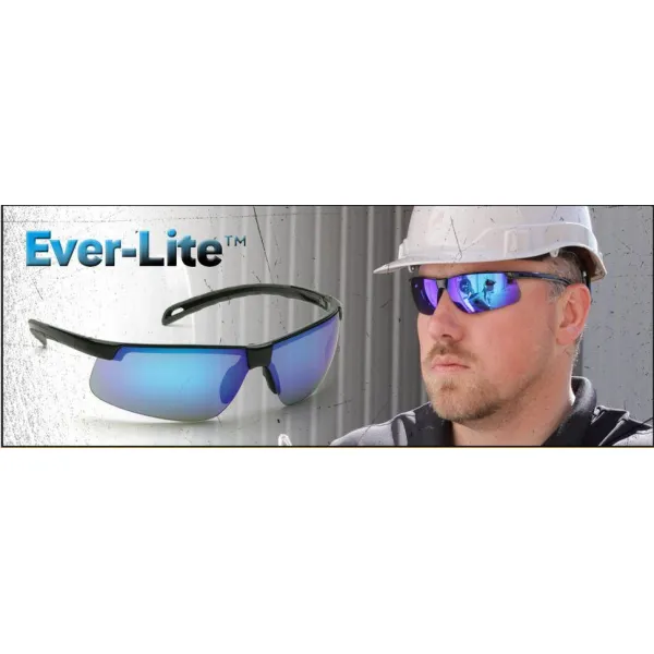 Окуляри захисні Pyramex Ever-Lite (ice blue mirror) дзеркальні сині