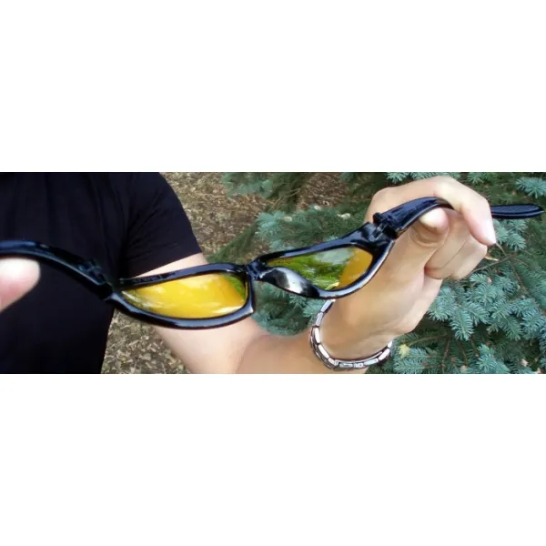 Очки защитные открытые Global Vision Hercules-5 (yellow) желтые