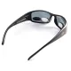 Окуляри біфокальні поляризаційні BluWater Bifocal-1 (+1.5) Polarized (gray) (чорна біфокальна лінза з діоптріями)