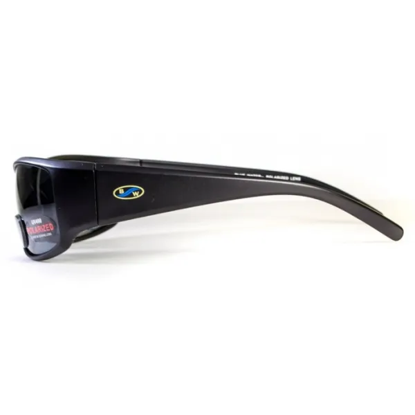 Окуляри біфокальні поляризаційні BluWater Bifocal-1 (+3.0) Polarized (gray) (чорна біфокальна лінза з діоптріями)