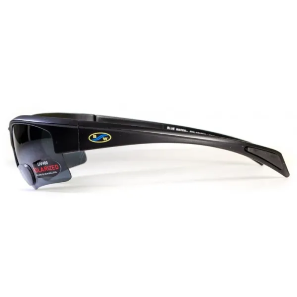 Окуляри біфокальні поляризаційні BluWater Bifocal-2 (+2.5) Polarized (gray) (чорна біфокальна лінза з діоптріями)