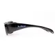Окуляри поляризаційні BluWater Flip-IT Polarized (gray) чорні