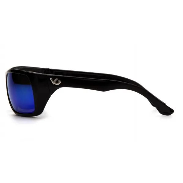 Окуляри поляризаційні захисні Venture Gear Vallejo Polarized (green mirror), дзеркальні синьо-зелені