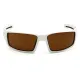 Очки защитные открытые Venture Gear Pagosa White (bronze) Anti-Fog, коричневые