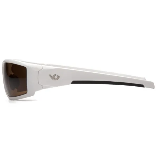 Очки защитные открытые Venture Gear Pagosa White (bronze) Anti-Fog, коричневые