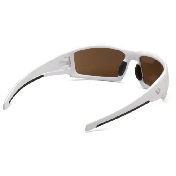Очки защитные открытые Venture Gear Pagosa White (bronze) Anti-Fog, коричневые