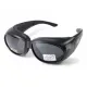 Окуляри захисні з ущільнювачем Global Vision Outfitter (gray) Anti-Fog, чорні