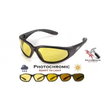 Очки защитные фотохромные Global Vision Hercules-1 Photochromic (yellow) желтые фотохромные