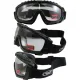 Окуляри захисні з ущільнювачем Global Vision Ballistech-1+RX (clear) Anti-Fog, прозорі окуляри з діоптрійною вставкою в комплекті