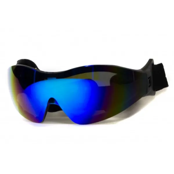 Очки защитные с уплотнителем Global Vision Z-33 (G-Tech™ blue) Anti-Fog, синие зеркальные