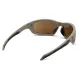 Очки защитные открытые Venture Gear Tactical Howitzer Tan (bronze) Anti-Fog, коричневые в песочной оправе