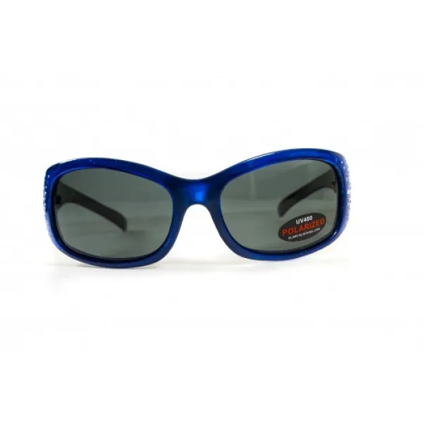 Окуляри поляризаційні BluWater Biscayene Blue Polarized (gray) чорні