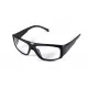 Спортивная оправа под диоптрии Global Vision RX-iRop-11 Black (clear) RX-able, прозрачные в чёрной оправе