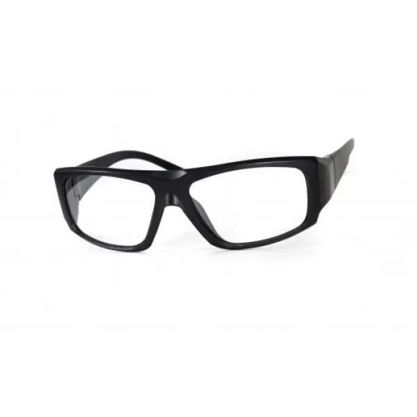 Спортивная оправа под диоптрии Global Vision RX-iRop-11 Black (clear) RX-able, прозрачные в чёрной оправе