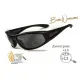 Окуляри біфокальні поляризаційні (захисні) BluWater Winkelman-2 polarized (+2.0 bifocal), (gray) чорні
