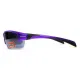 Окуляри захисні Global Vision Hercules-7 Purple (silver mirror) дзеркальні чорні у фіолетовій оправі