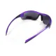 Окуляри захисні Global Vision Hercules-7 Purple (silver mirror) дзеркальні чорні у фіолетовій оправі
